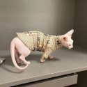 Burberry バーバリー ブランドペット用洋服 パロディ ブランド スフィンクス用服 激安 ネコウェア 激安 パロディ ブランド 猫服 秋冬