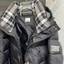 Burberry バーバリーブランドダウンジャケット ライトダウン メンズ ダウンコート ショート丈 中綿 ジャケット フード付き 防風 防寒着 軽量 アウター カジュアル 通勤 通学 おしゃれ 秋冬 冬服 冬物 M - 4XL