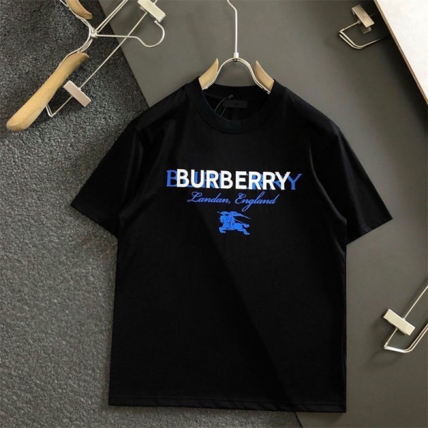 Burberry バーバリーtシャツハイブランド夏ハイブランドtシャツ偽物レディースメンズブランドtシャツオーバーサイズ大人の上質Tシャツ S - 3XL