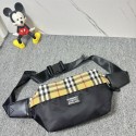 バーバリーウエストポーチ 軽量 Burberry ウエストバッグ 3way 斜めがけ 大容量 収納力 耐摩擦 多機能 イヤホンホール付き 4ポケット ヒップバック メンズ レディース用 旅行 通学 バイク アウトドア 散歩 ランニング 腰ポーチ