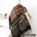 Burberry バーバリーハイブランド 秋冬 マフラーメンズ 大判ショール 暖かい春秋 スカーフ ファッション 使い心地よいレディース向け高品質ケープ 防寒マフラー