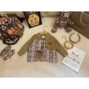 ブランドバーバリーキッズ アウター Burberry ボーイズトレンチコート 子供服 ガールズ 90-150cm ジャケット 通学 通園 防風 秋冬 アウトドア キッズ服 かっこいい 流行り