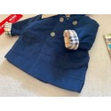 ブランドバーバリーキッズ秋冬のコート Burberry子供の上着 子供の冬のジャケット 暖かい綿のコート 暖かいファッションのコート かわいい 厚手コート73¬100cm