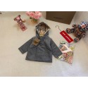 ブランドバーバリーベビー服 Burberry キッズ アウター 女の子 ロングコート 中綿ジャケット 子供ブルゾン 防寒 ゆったり 暖かい 厚手 カジュアル おしゃれ 通勤 通学 小学生 中学生 春 秋 冬 73-100cm 