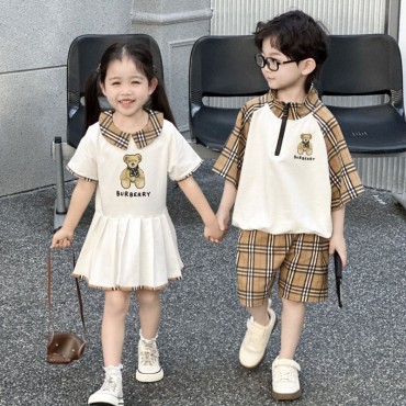ブランドバーバリーキッズ服半袖ｔシャツシ...