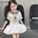 ブランドバーバリーキッズ服半袖ｔシャツショートパンツ Burberry子供服 ガールズワンピース 100-160cm ペア服 バーバリー風 チェック柄 半袖 夏服 ハーフパンツ 子供ファッション 韓国子供服