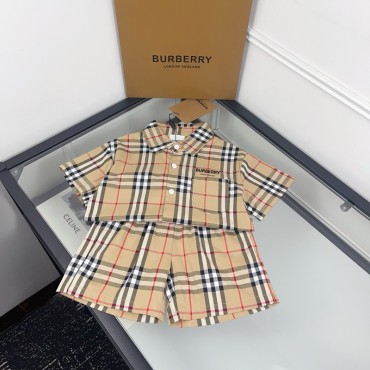 ブランドバーバリーベビー服 セットアップ...