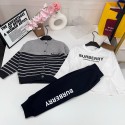 ブランドBurberry 3点セット 子供 ニット 男の子 バーバリーカジュアル カーデイガン 長袖 ズボン子供服 紳士服  90¬150cm ニットカーディガン 上下セット 洋服 七五三 キッズこども スーツセット ベビー服 赤ちゃん セットアップ 出産祝い 卒業式 入学式 入園式