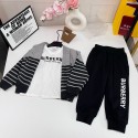 ブランドBurberry 3点セット 子供 ニット 男の子 バーバリーカジュアル カーデイガン 長袖 ズボン子供服 紳士服  90¬150cm ニットカーディガン 上下セット 洋服 七五三 キッズこども スーツセット ベビー服 赤ちゃん セットアップ 出産祝い 卒業式 入学式 入園式
