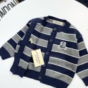 ブランド バーバリーキッズ服 カーディガン 男の子 Uネック Burberry 女の子 子供ニット 長袖セーター 綿 キッズ セーター スクールコート 春秋冬 学生 通園通学 セミフォーマル ボーイズ 女の子 羽織 防寒 90-150cm 