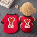 アミーバリスAMI Paris ブランドペット服 犬服 猫服 おしゃれ パーカー 小型犬 子犬 子猫 可愛い ペットウェア 犬ウェア 厚手 S¬3XL
