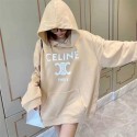 セリーヌ CELINE パーカー トレイナー シンプル ロゴ フード付き 人気 ファション