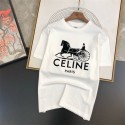 CELINE セリーヌ ハイブランド tシャツコピー レディース メンズ 夏tシャツ ブランド かわいい ブランド 半袖tシャツ 高品質ブランド 服 コピー 激安屋