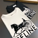 CELINE セリーヌ ハイブランド tシャツコピー レディース メンズ 夏tシャツ ブランド かわいい ブランド 半袖tシャツ 高品質ブランド 服 コピー 激安屋