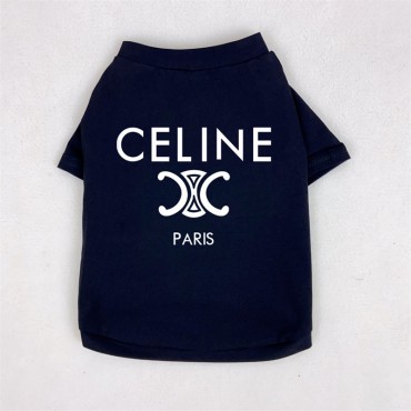 CELINE セリーヌドッグ猫Tシャツ ...