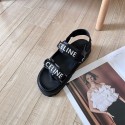 CELINE セリーヌハイブランド ビーチサンダル女性向けビーサン ミュール サボ ママシューズ可愛い カジュアルシューズ 激安レディース メンズ 室内履き スリッパ ペア カップル 225~250cm