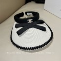 セリーヌサンバイザー レディース CELINE サンハット 麦わら UVカット 日除け帽子 春夏 拡大ツバ広 小顔効果 飛ばない アウトドア 吸汗速乾 テニス ゴルフ スポーツ 自動車 ワンサイズ