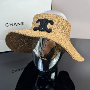 Celine 麦わら帽子 レディース 夏...