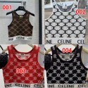 セリーヌレディース タンクトップ レディース CELINE ニット ノースリーブ サマートップス ブラウス タンクトップ ベスト インナー レディース 夏 サマーウェア