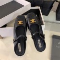 セリーヌミュール サンダル レディース 歩きやすい 2way CELINE  ローヒール三田ダル  美脚 225¬250cm バックストラップ サンダル ミュールパンプス 通気 かかとなし  婦人靴 エレガント 宴会 オフィス 春夏