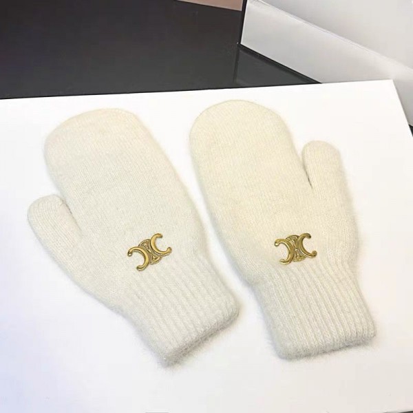 ブランドセリーヌニット 手袋 冬 防寒 レディース 通気 ニット 保温 柔らか 自転車 スポーツ ランニング フィット感 プレゼント 厚手 人間工学 バイク サイクリング シンプルでスタイリッシュ 通勤通学