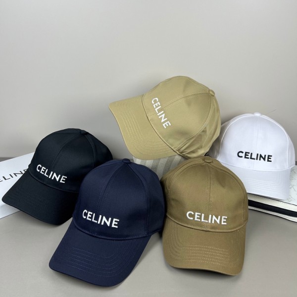 ブランドセリーヌキャップ メンズ レディース CELINE野球キャップ 日焼け止め帽子 刺繍 男女兼用 深めタイプ 大きいサイズ UVカット ベースボールキャップ 綿