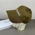 ブランドセリーヌキャップ メンズ レディース CELINE野球キャップ 日焼け止め帽子 刺繍 男女兼用 深めタイプ 大きいサイズ UVカット ベースボールキャップ 綿