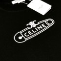 CELINE セリーヌブランドtシャツカットソー コピーハイブランド半袖tシャツ男女兼用Tシャツカットソーペアカップル20代 30代40代tシャツ 激安パロディ S-4XL