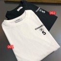 シャネル/CHANEL Tシャツ メンズ 半袖  綿100% 柔らかい ブランド 半袖シャツ レディース 黒白 シンプル 肌触り 吸汗速乾 通気性 プリント 丸首 インナーシャツ トップス 服 春 夏 秋 冬 カジュアル s~5xl