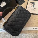 Chanel ブランド ショルダーバッグ 金具ロック シャネル チェーンバッグ レディース 高品質 斜め掛けバッグ 収納 肩掛けカバン ハイブランド レザーバッグ 気質ミニバッグ ブラック かわいい