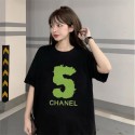 シャネル Ｔシャツ 潮流 カジュアル 男女通用 オシャレブランド Chanel 半袖 Ｔシャツ 上着 トップス 男女兼用 ゆったり オシャレ 肌触り 柔らか綿100％ ファッション S~4XL