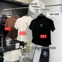 シャネル CHANEL ｔシャツ ショット 潮流 高級感 ハイネック シンプル 人気