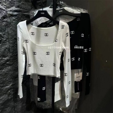 Chanel シャネル長袖 tシャツ ハ...