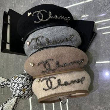 ブランド シャネル ベレー帽 レディース...