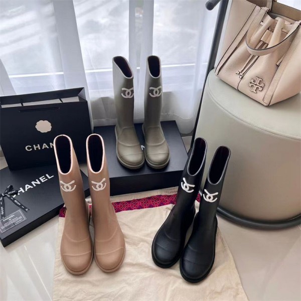 シャネル レインシューズ レインブーツ レインシューズ 男の子 雨靴 CHANEL 雨靴 男の子 女の子 キッズレインブーツ かわいい 通園 通学 防水 軽量 晴雨兼用 梅雨 台風 男女