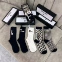 Chanel シャネルレディース向け 靴下 かわいいコットン 靴下 おしゃれ 通気性 ソックス 女の子好き 韓国上質な コットン ソックス くつした