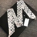 Chanel シルク スカーフ スキニー レディース 少女 細い 長方形 シャネル ネッカチーフ レトロ フレッシュ 花柄 水玉 チェッカーボード 格子縞 サテン スリム リボンスカーフ 頭飾り 髪飾り 髪の包帯 ハンドル リボン