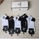 Chanel シャネルレディース向け 靴下 かわいいブランドミドルソックス 高品質上質な コットン ソックス くつしたブランドソックス 男女兼用 ファッション