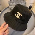 シャネルバケットハット ブランドChanel バケツ帽子 小顔効果 紫外線カット UVカット アウトドア サファリハット 刺繍バケハ 春 夏 秋 シンプル つば広 おしゃれ メンズ レディース 男女 韓国 綺麗