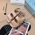 プラダ サンダル レディースシューズ Prada 厚底サンダル カジュアルサンダル 女性サンダル マジックテープ アンクルストラップ ガールズシューズ 軽量