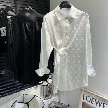 Chanel シャネルブランド長袖シャツ...