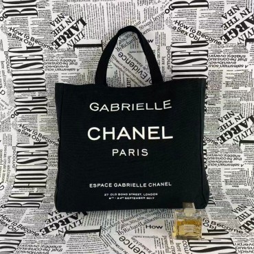 ハイブランドシャネル キャンバス トート...