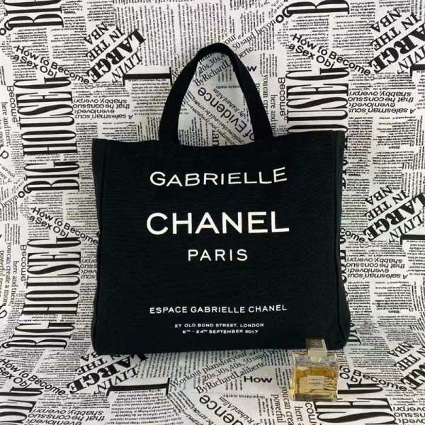 ハイブランドシャネル キャンバス トートバッグ Chanel 手提げバッグ ハンドバッグ キャンバスバッグ 大容量 おしゃれ 耐用性
