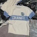 シャネル編みＴシャツ サマーニット Chanel カットソー 春夏 春 夏 秋 上品 おしゃれ 薄手ニット トップス 半袖 レディース カジュアル S - L