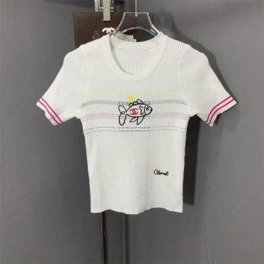 シャネルニットTシャツタッチ Chane...