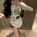 Chanel シャネルブランドtシャツオーバーサイズブランドtシャツ高品質ブランド 服 コピー 激安屋大人の上質TシャツS- 2XL