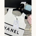 ハイブランドミニ タイトワンピース 夏 シャネル ニット セクシー Chanelタンクトップ 気質 インナー レディース 春秋 S - L