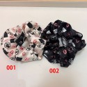 Chanel シャネルブランドリボンヘアゴム女性ハイブランドシュシュ存在感抜群ブランドバナナクリップ髪アレンジかわいいヘアピンハイブランド