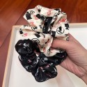 Chanel シャネルブランドリボンヘアゴム女性ハイブランドシュシュ存在感抜群ブランドバナナクリップ髪アレンジかわいいヘアピンハイブランド