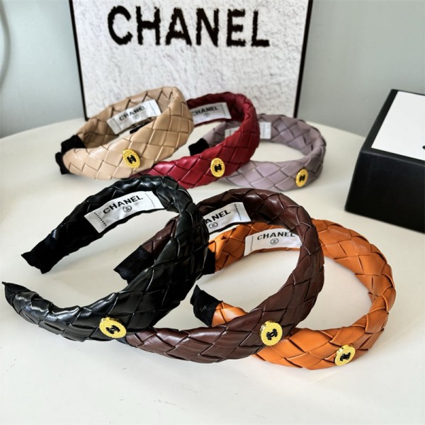シャネルカチューシャ ヘア飾りブランド Chanel ヘッドバンド 太め 編み 気質 ヘアピース 女性 女の子 ビューティー ヘアアクセサリー 顔効果 増量 ウィッグの前髪 普段使い 通勤 通学 
